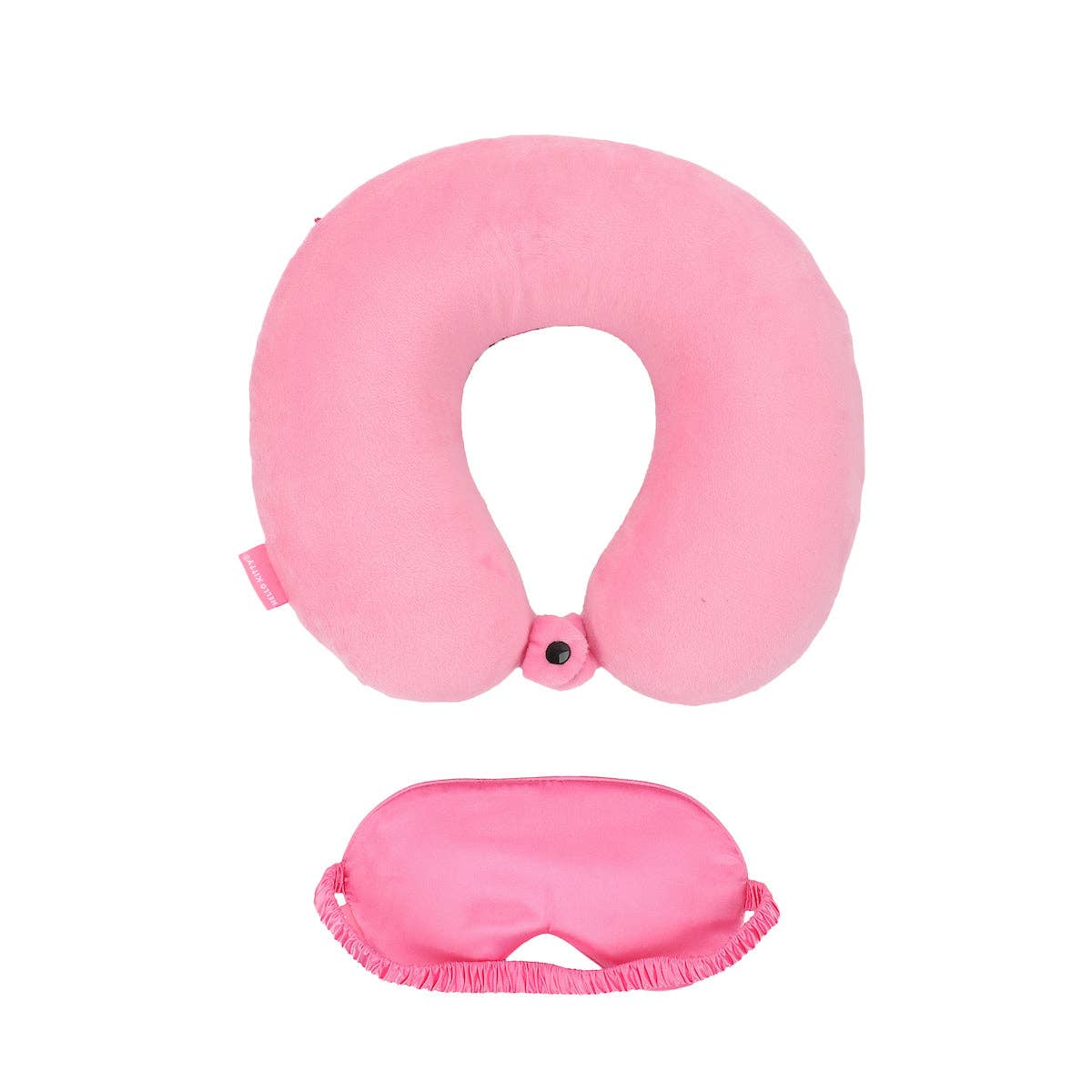 Hello Kitty Neck Pillow, Throw & Eye Mask Travel Set