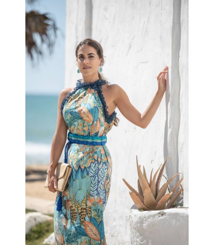MENORCA GARR SUNSET & MOON DRESS
