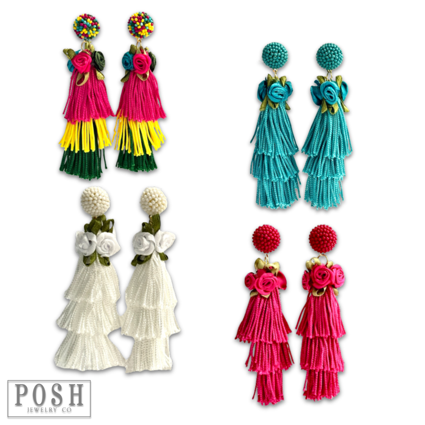 Fiesta fringe earring - LC