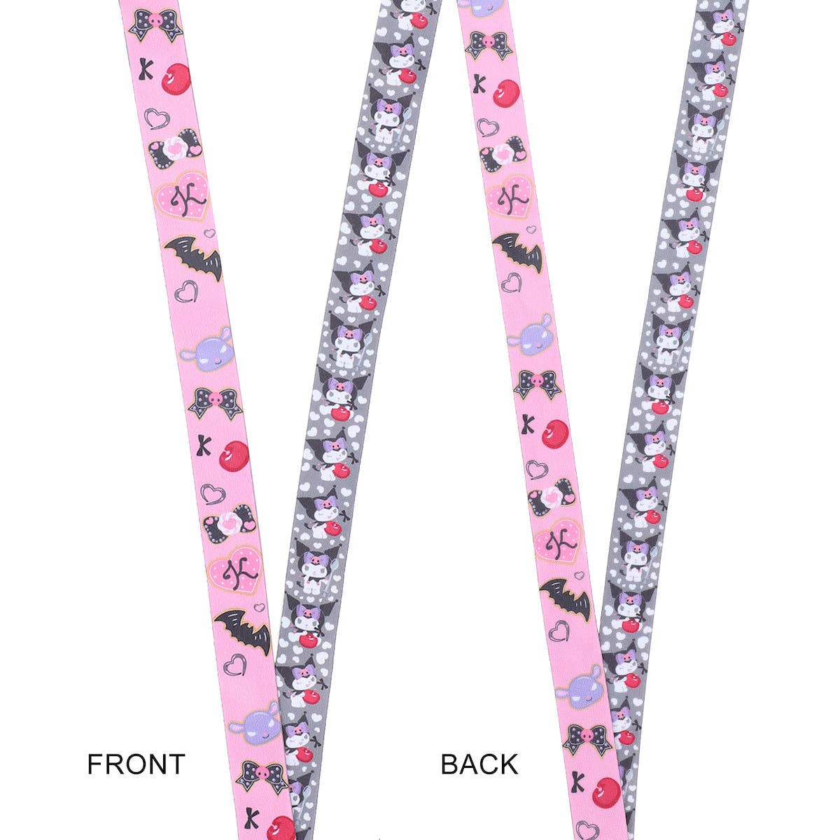 Kuromi Cherries & Cake Lanyard