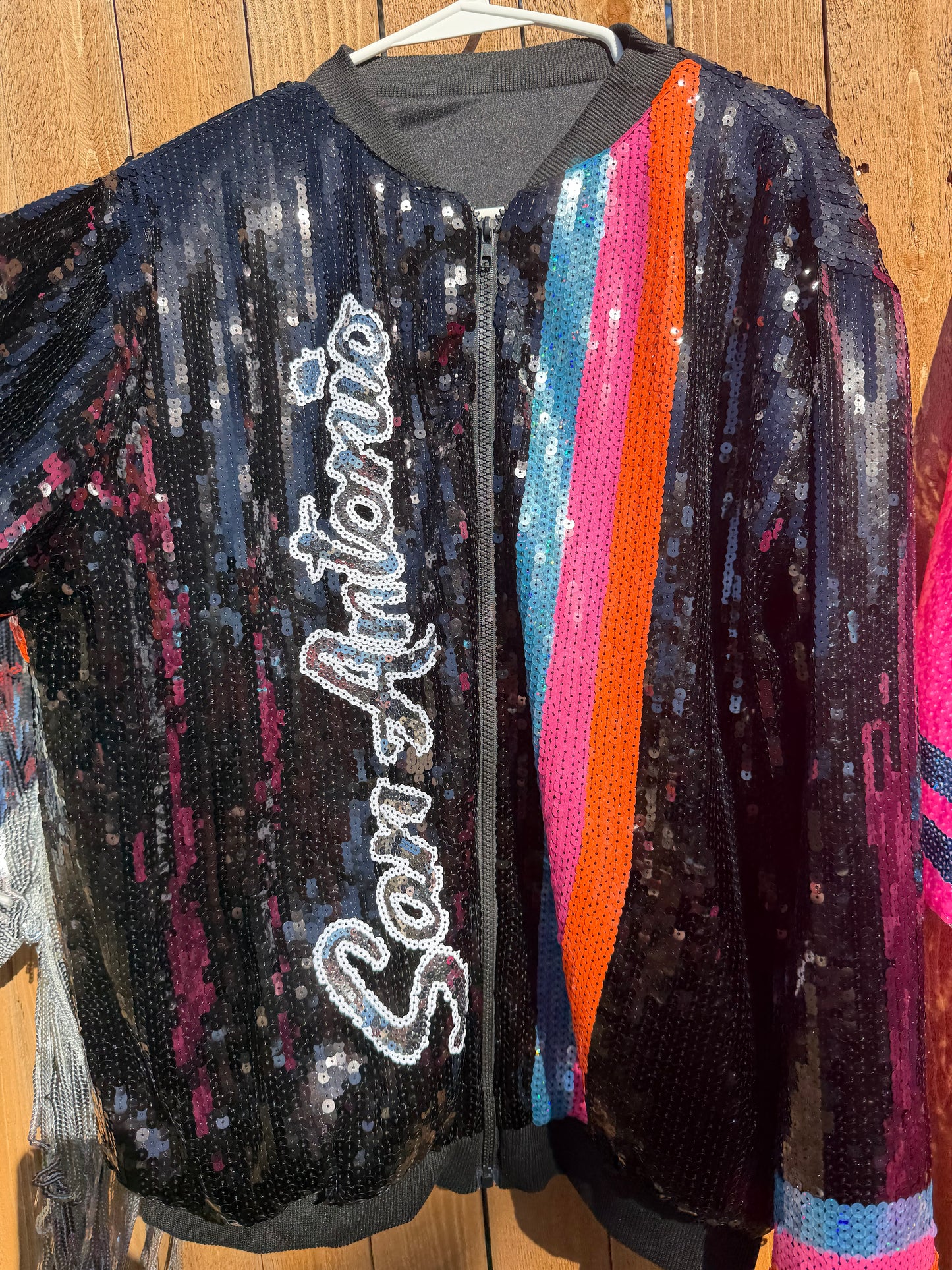Custom Spurs Sequin Jacket (One Size Fits Small, Medium, Large and Xl)