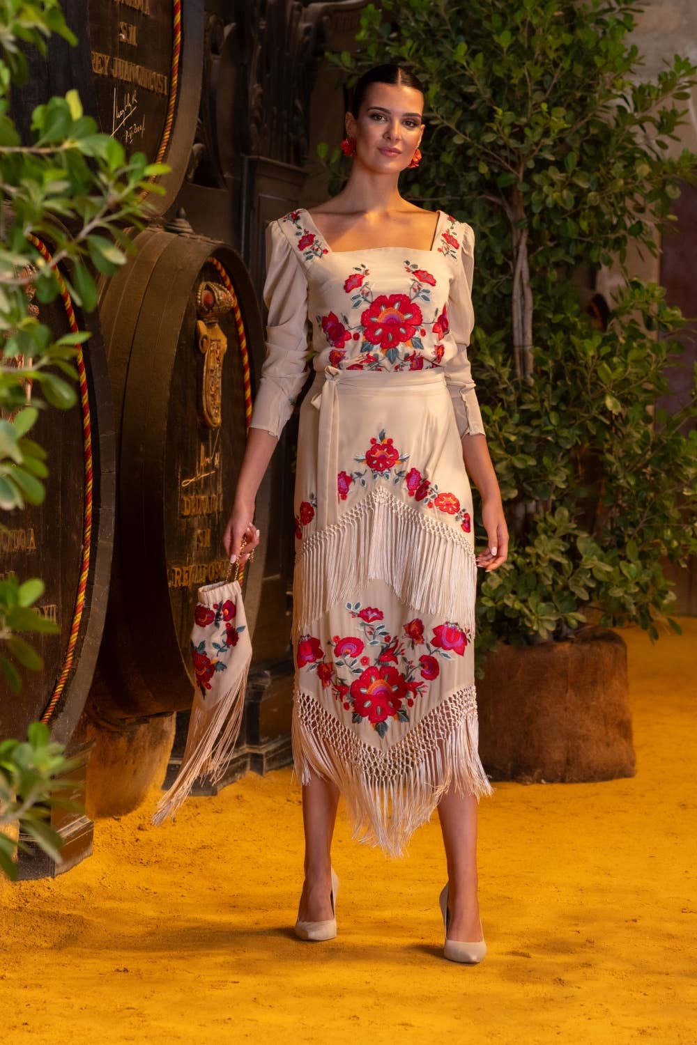 Káhyra Fine Beige Skirt