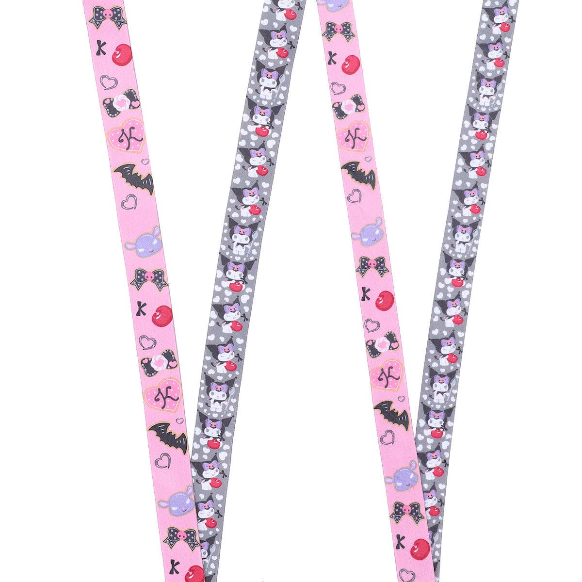 Kuromi Cherries & Cake Lanyard