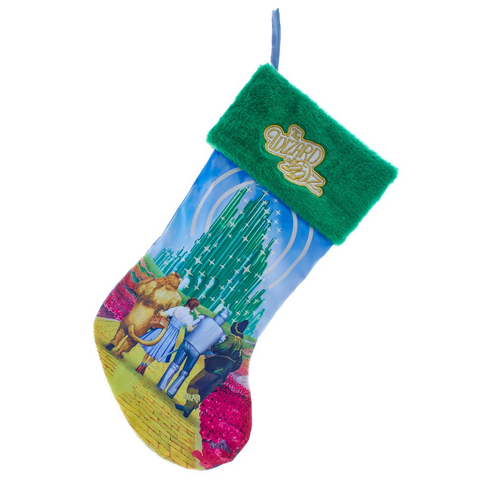 19"OZ YELLOW BRICK ROAD STOCKING