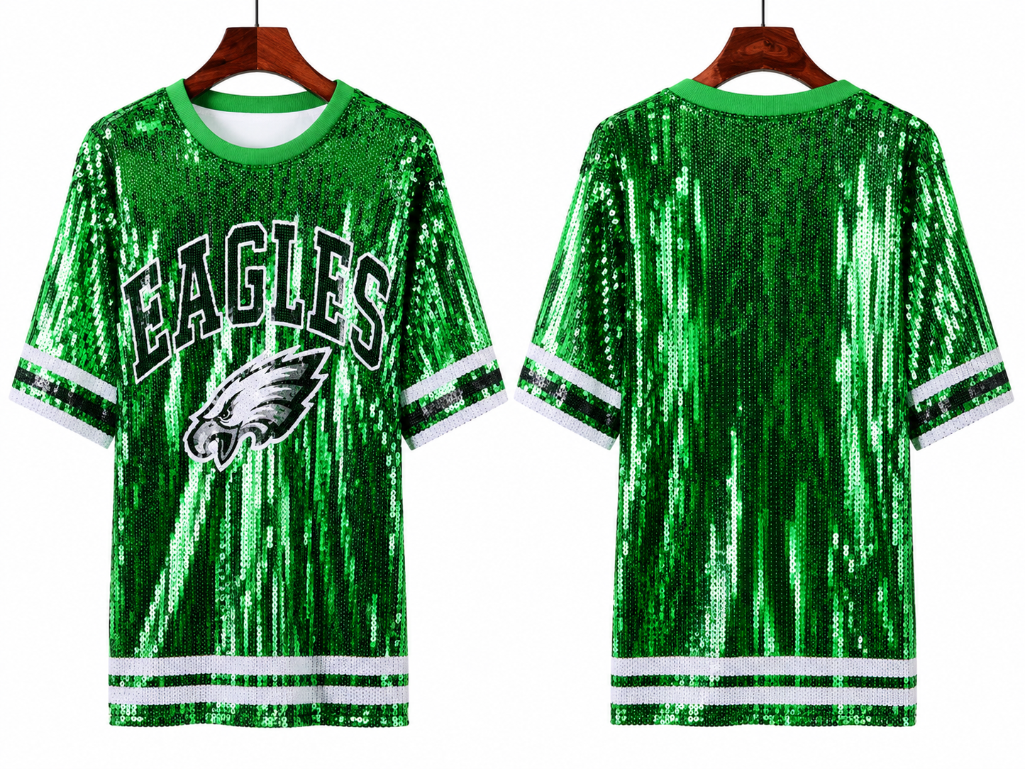 Kelly Green Eagles Dress
