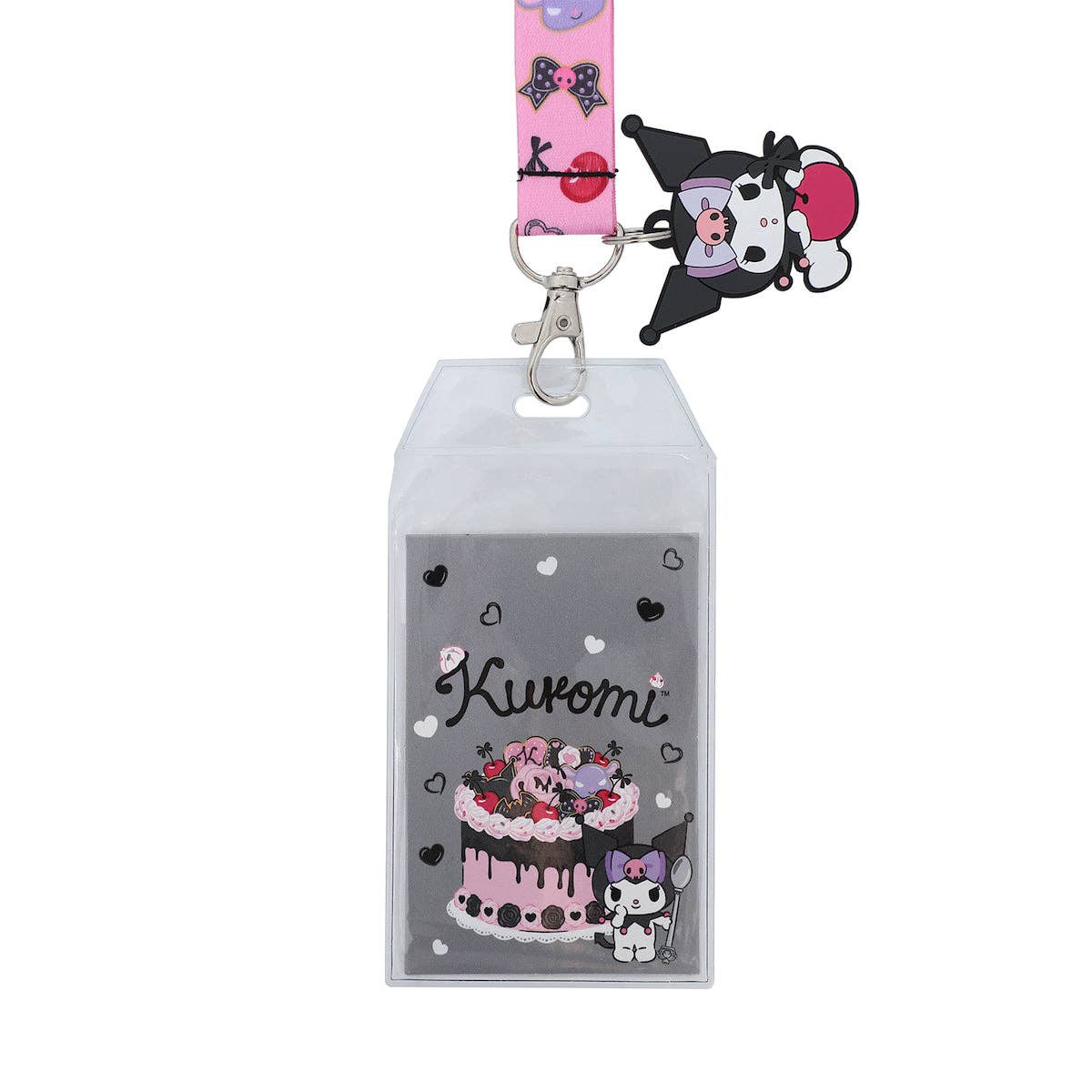 Kuromi Cherries & Cake Lanyard