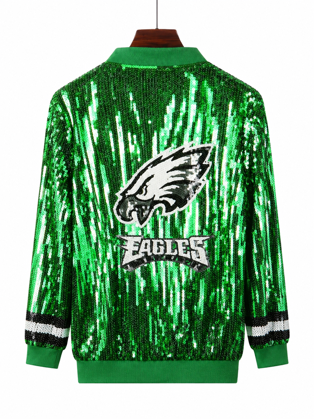 Kelly Green Eagles Jacket (one size) fits small medium large