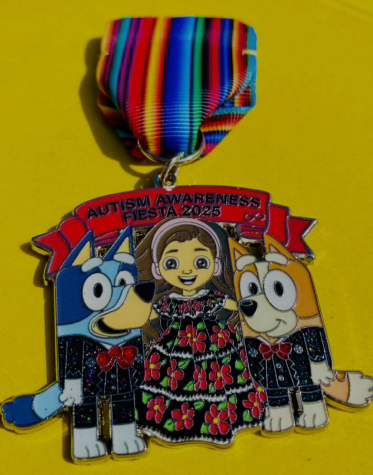 Bluey Autism Awareness Medal