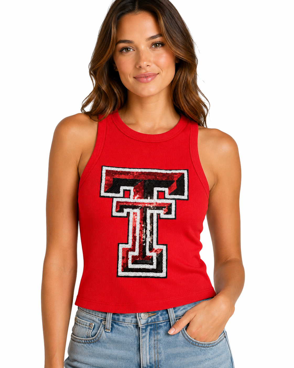 Texas Tech Razor Back Red