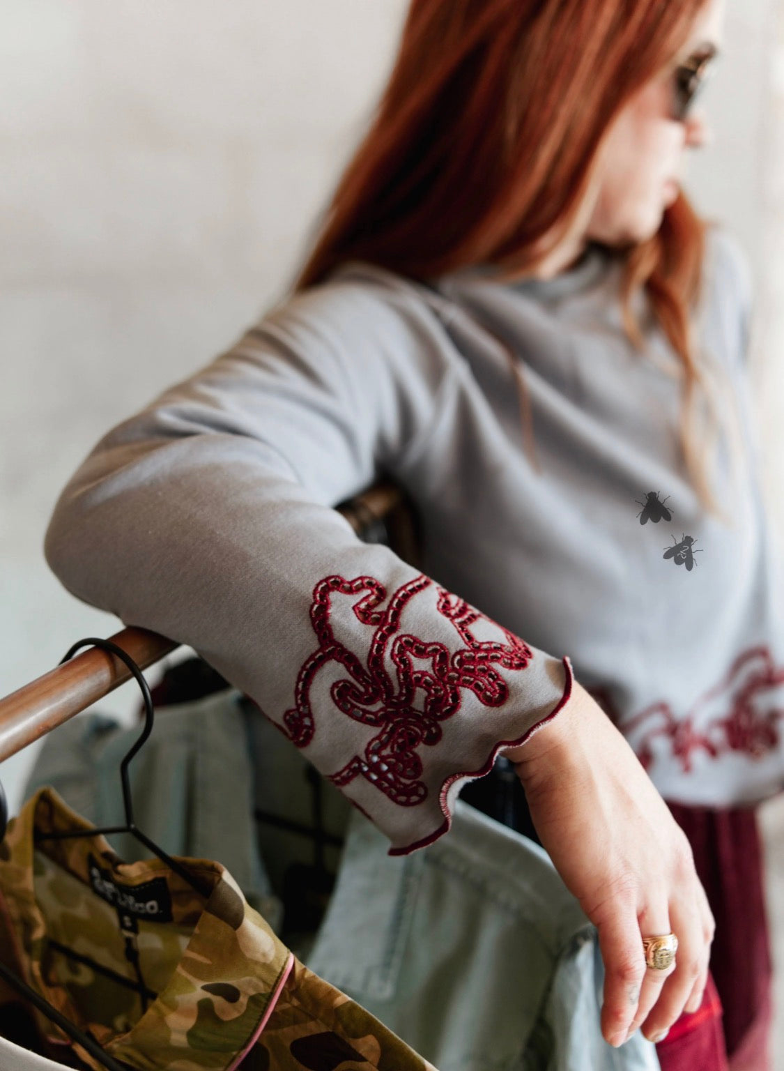 STAMPEDE STITCH *WINE