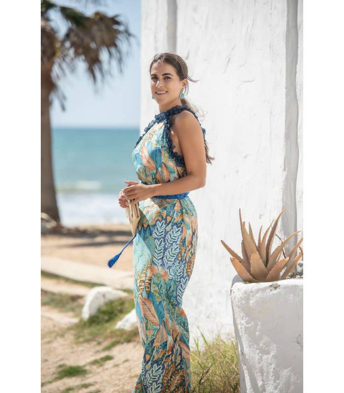 MENORCA GARR SUNSET & MOON DRESS