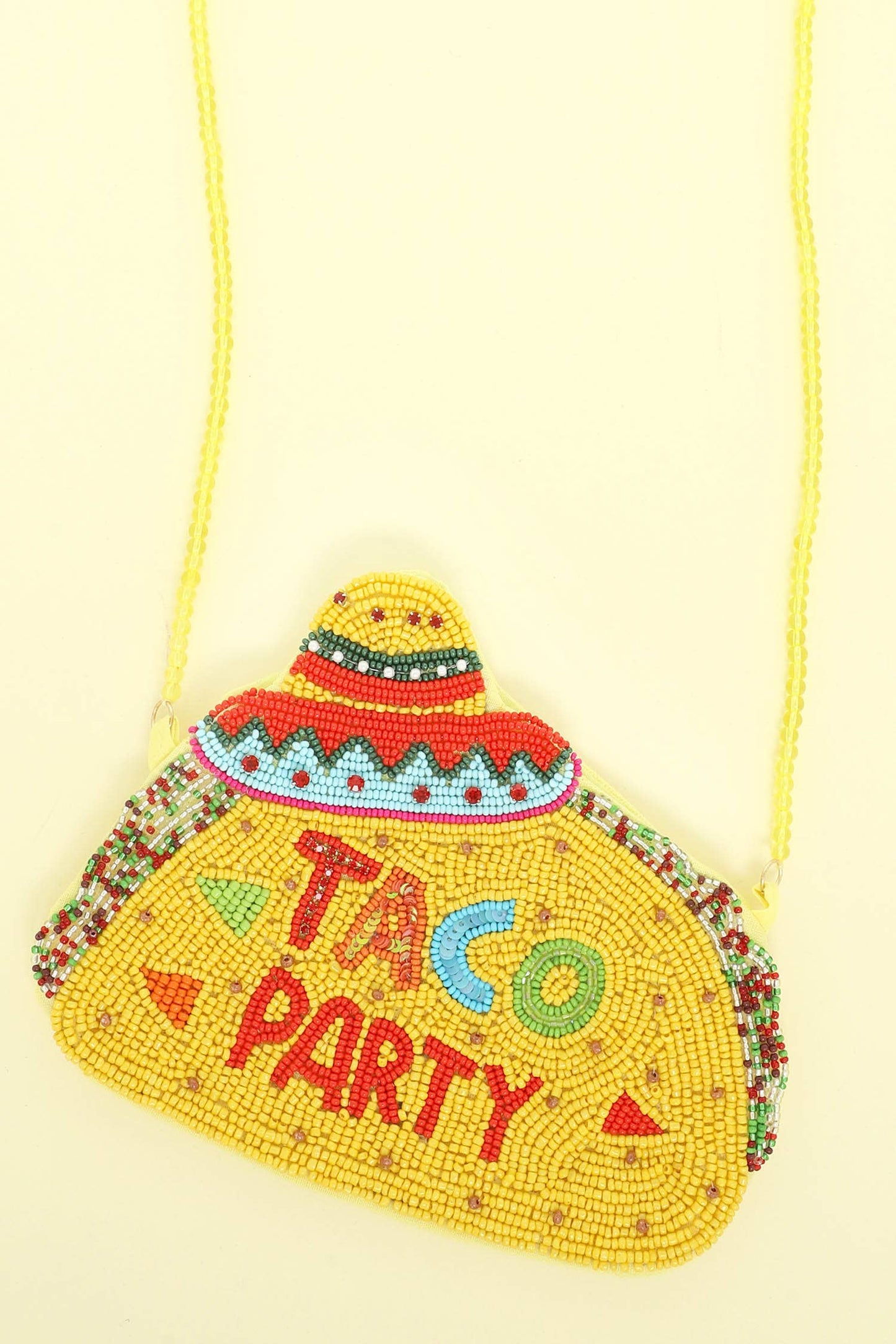 Sombrero "Taco Party" Crossbody Bag with Strap
