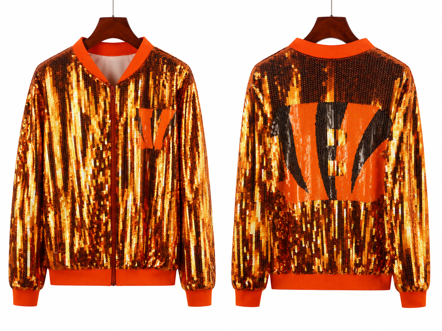 Bengals sequin jacket (onesize) fits small medium large