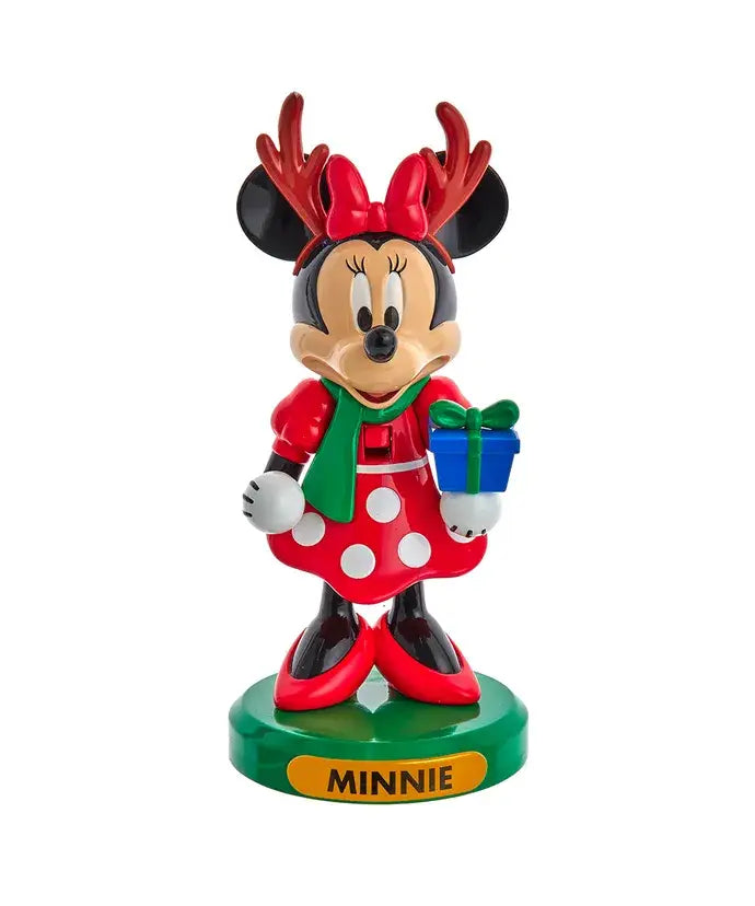 6"MINNIE W/TREE NUTCRACKER