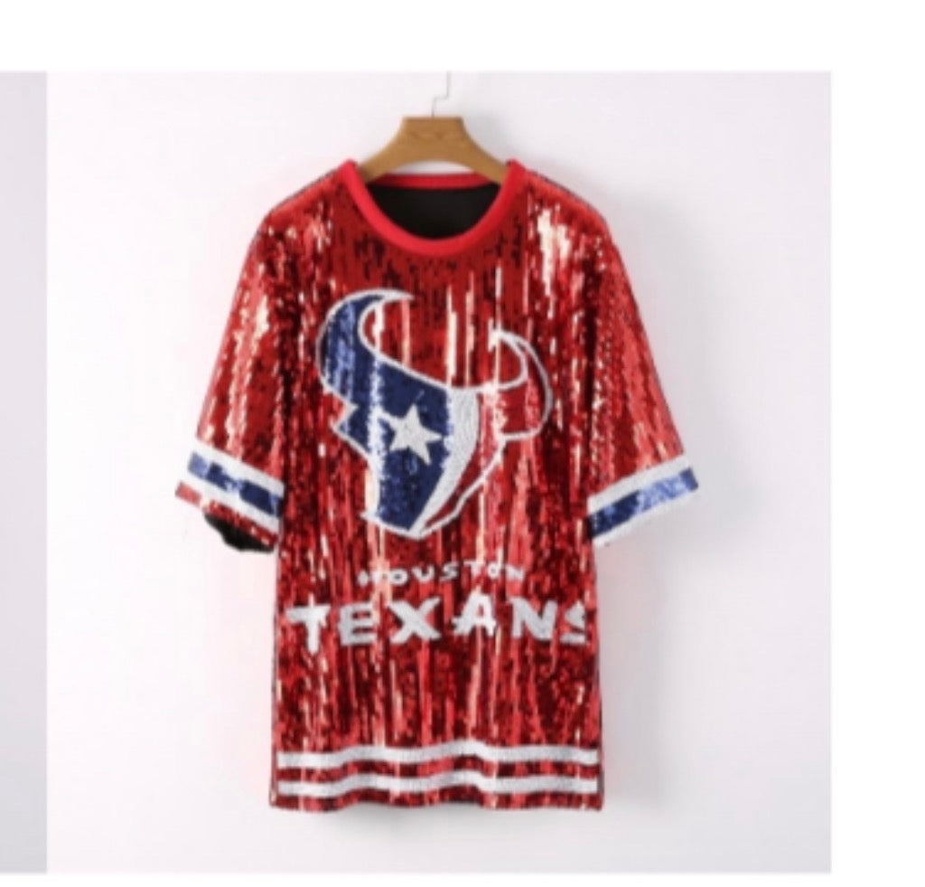 Texans Dress (OneSize fits Small, Medium, Large)