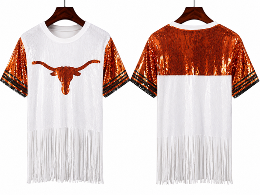 Fringe Longhorn Top (onesize) fits small medium large