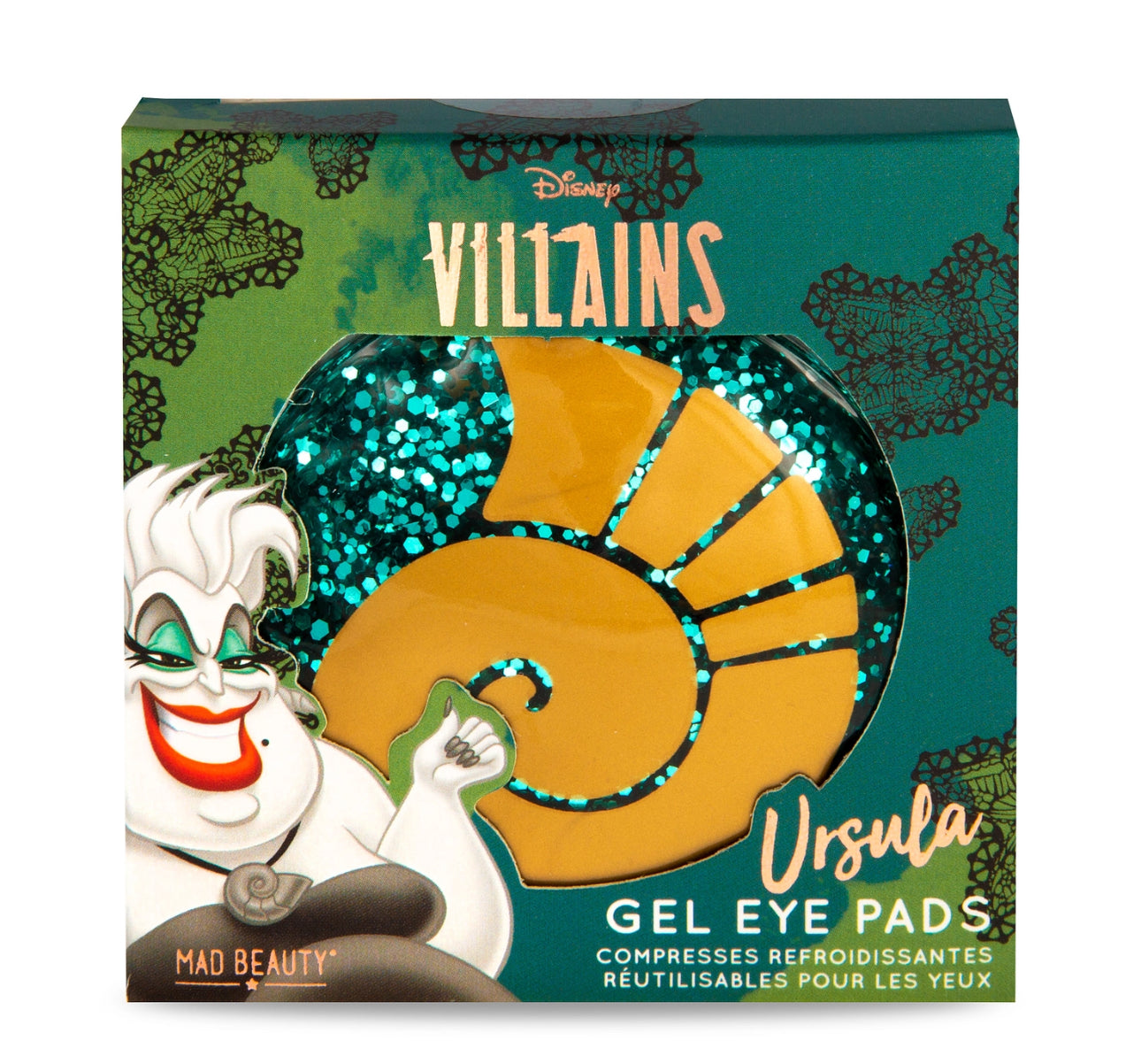 Mad Beauty Disney Villains Ursula Gel Eye Pads