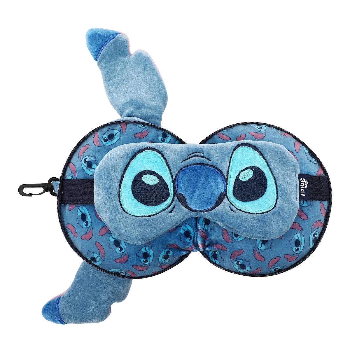Disney Stitch Neck Pillow & Eye Mask
