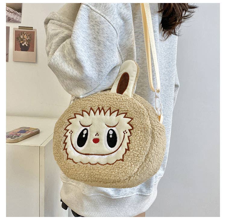 Labubu Cartoon Plush shoulder crossbody Bag