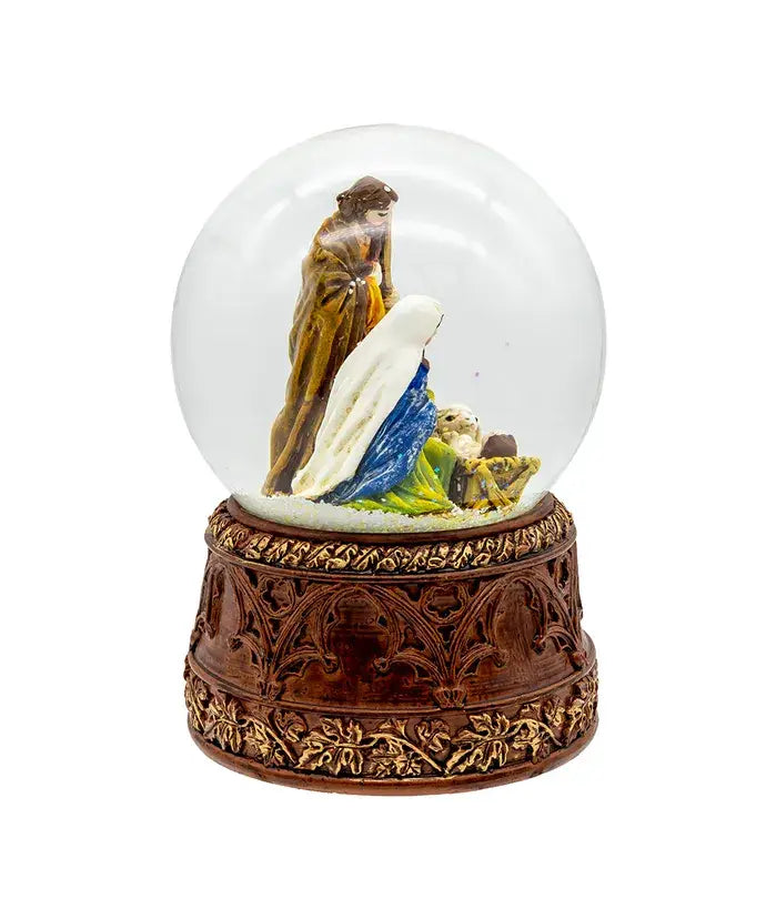 100mm Musical Nativity Scene Waterglobe