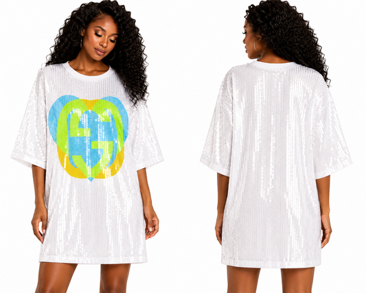 GG heart Dress (onesize) fits small medium large