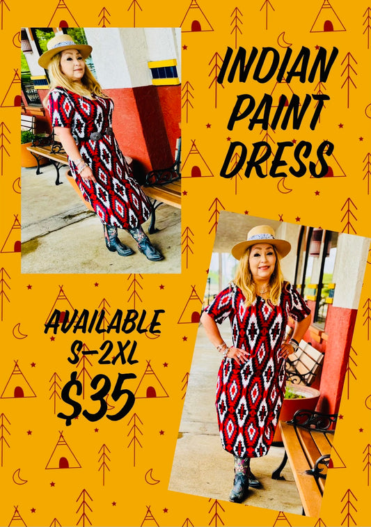 Indian Paint Dress