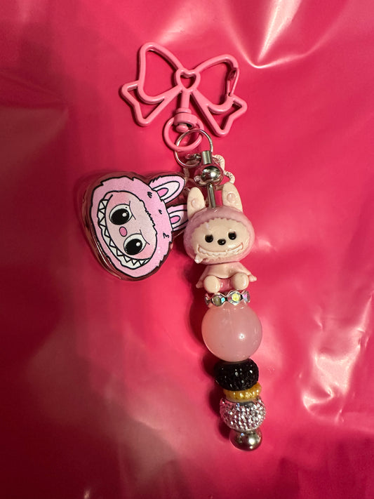 Labubu keychain handmade