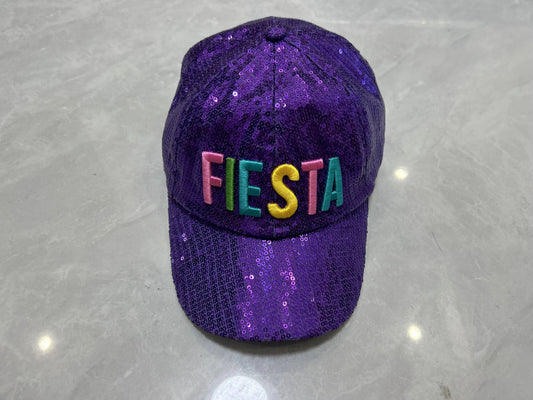 Purple Fiesta Hat Snap Back