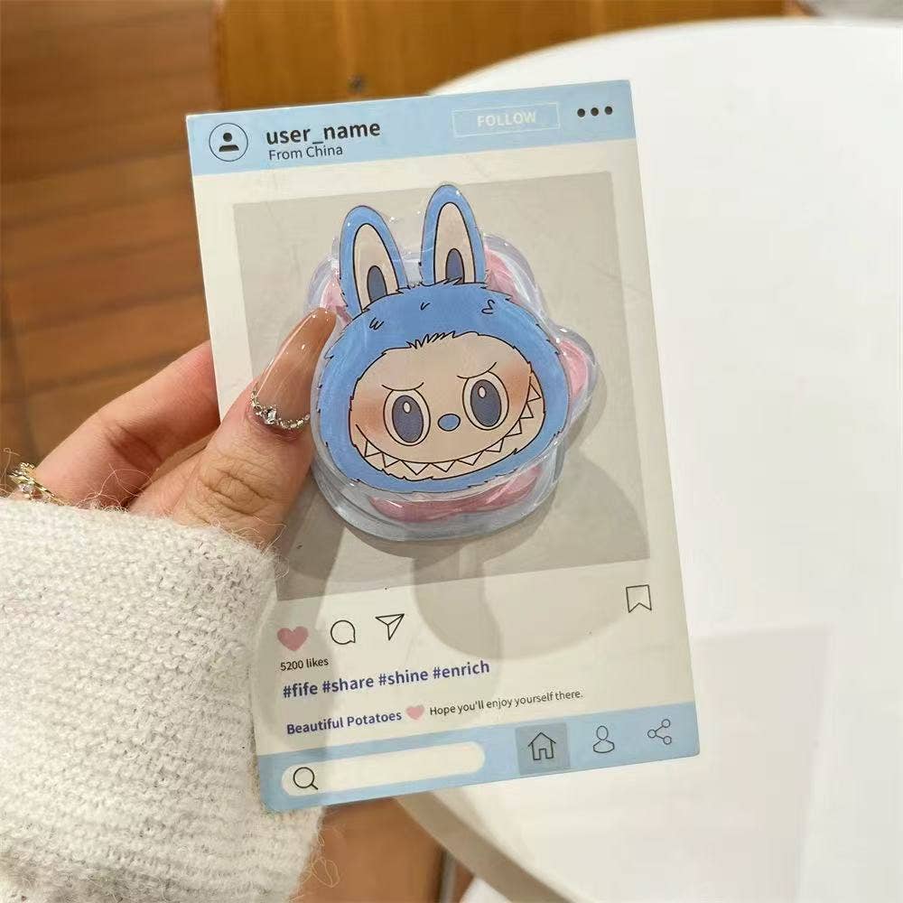 Cute Labubu Magnetic phone Holder Grip Phone Accessory