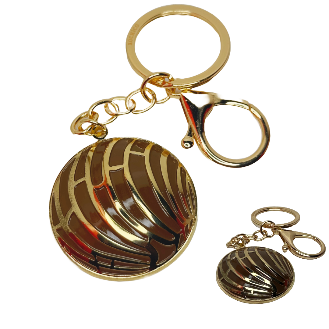 Pan Dulce Enamel Metal Key Chains