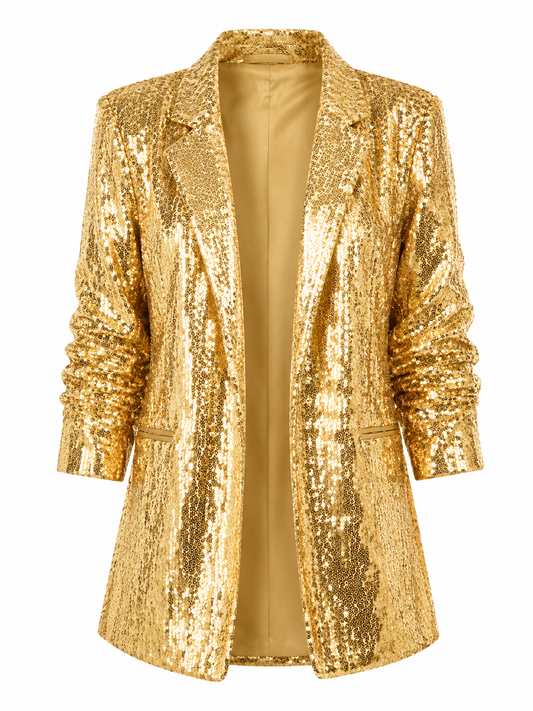 Boss sequin blazer (golden)