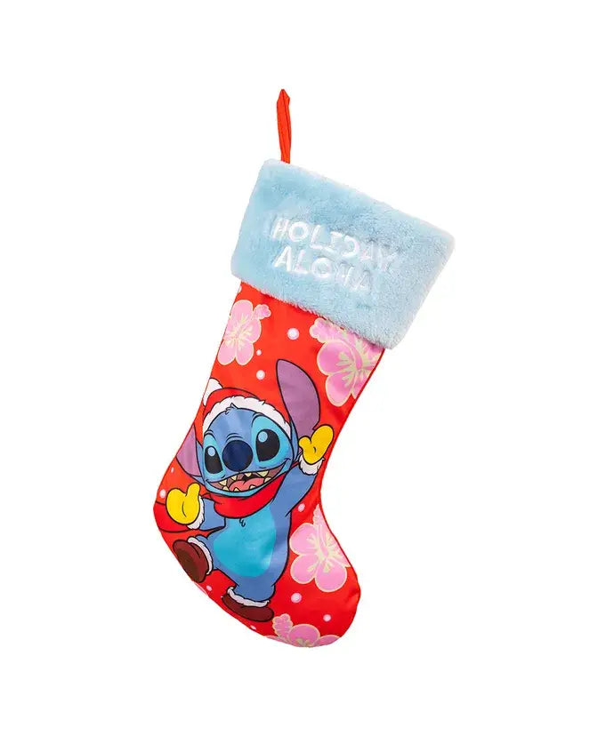 19" Stitch " Holiday Aloha" Stocking