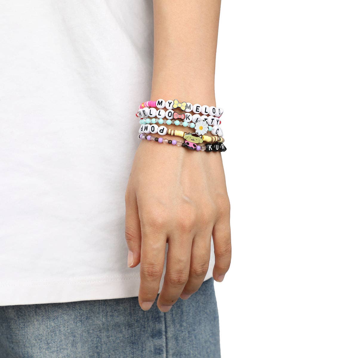 Hello Kitty & Friends 5 pc Tradesies Bracelet Set
