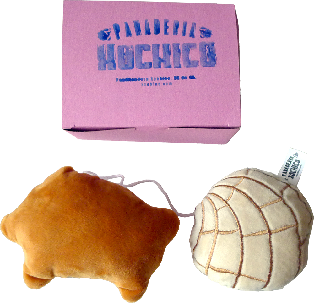 Pan Dulce Concha "Fuzzies" Car Mirror Hangers