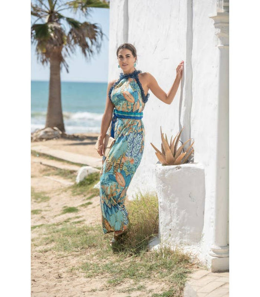 MENORCA GARR SUNSET & MOON DRESS