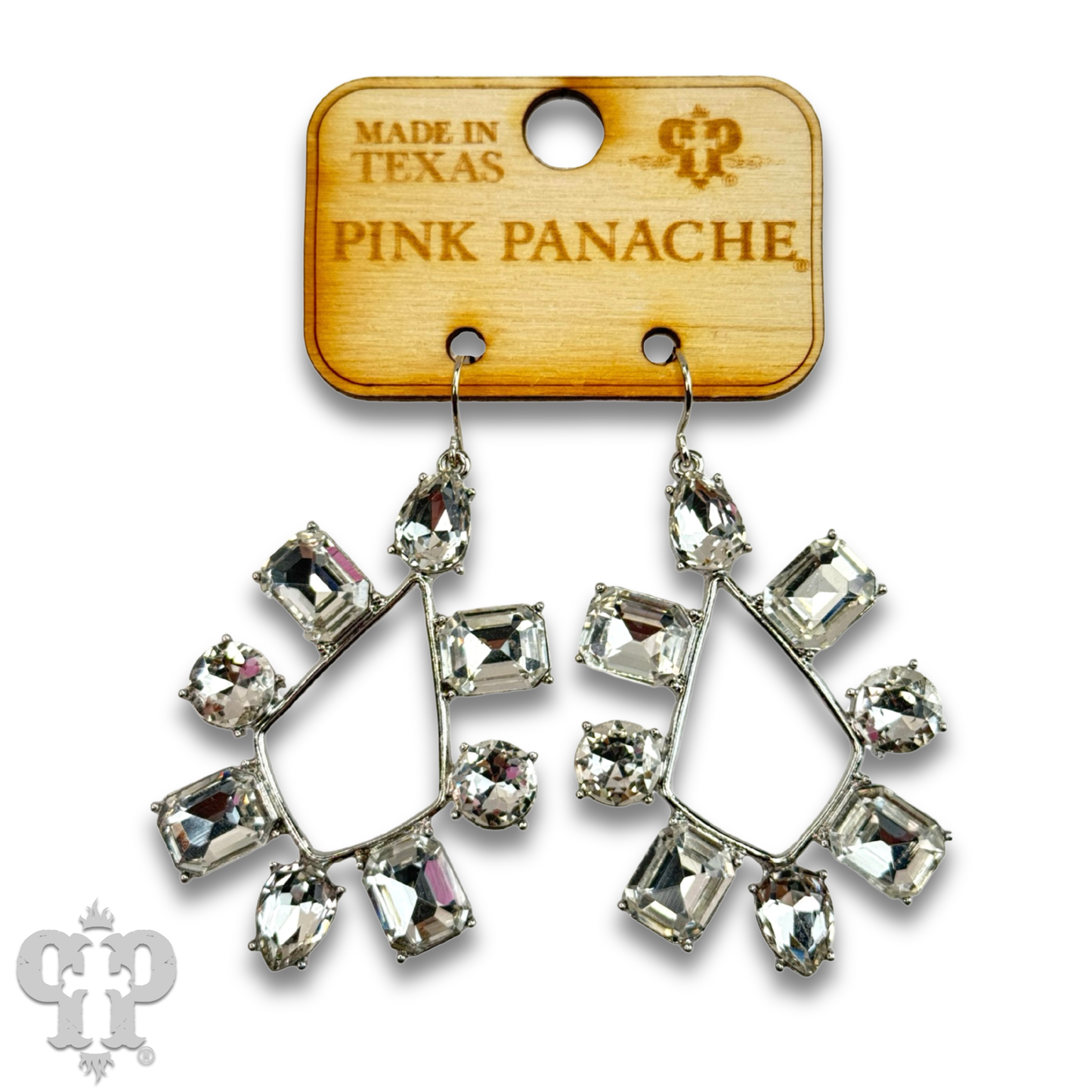 Rhinestone chandelier teardrop earring - last call