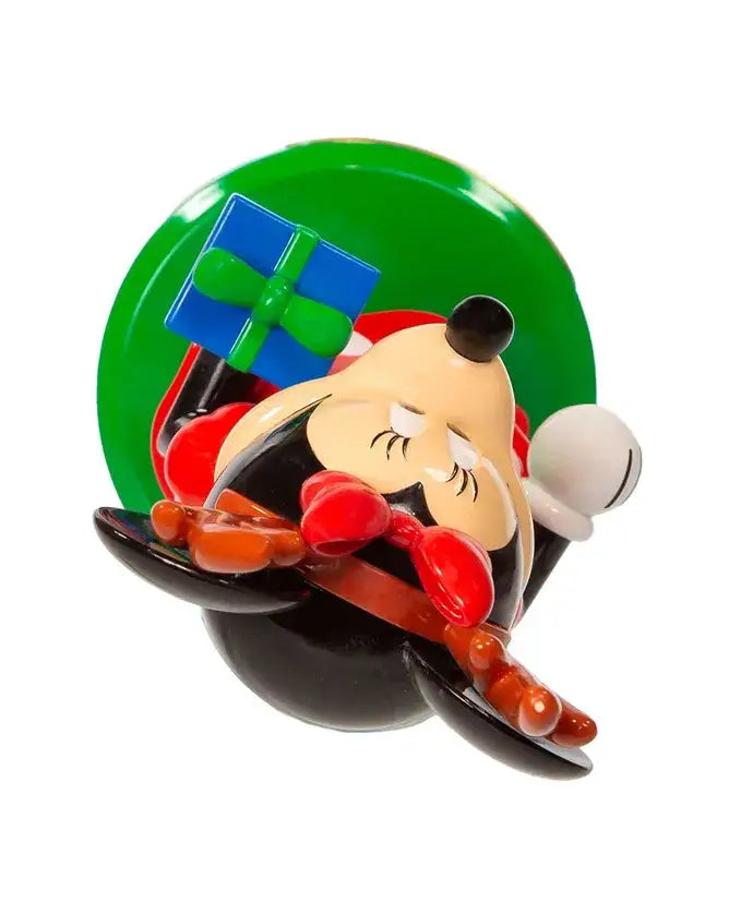 6"MINNIE W/TREE NUTCRACKER