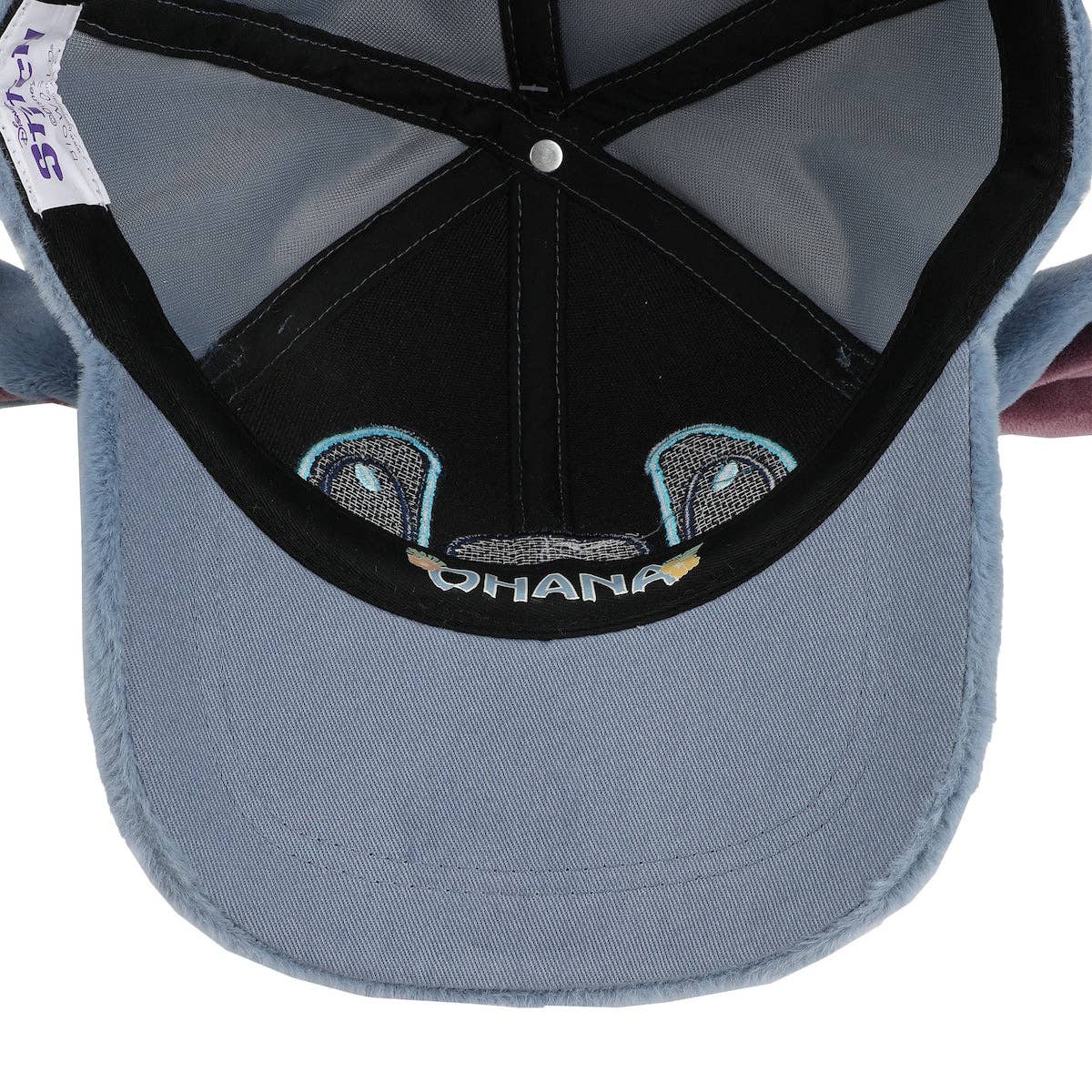Disney Stitch Big Face Adult Unisex Blue Adjustable Hat