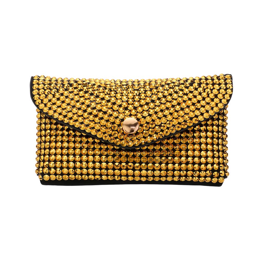 Bling Envelope Belt Bag / Crossbody Bag