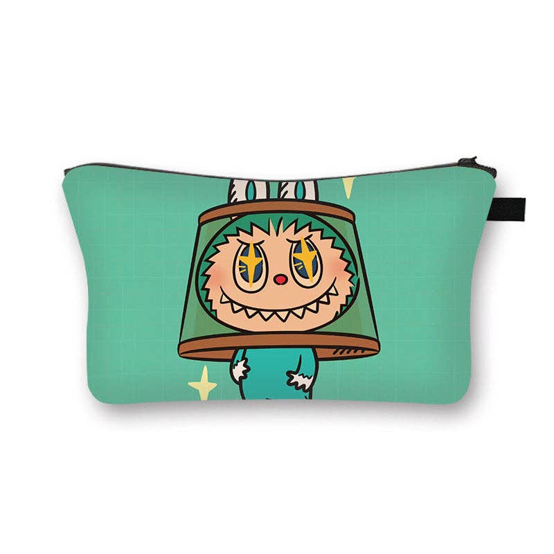 Labubu cosmetic bag portable toiletry bag