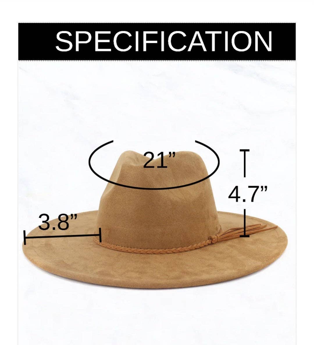 Marabou Blue Spotted Feather & Turq Slab Hat Band + Hat