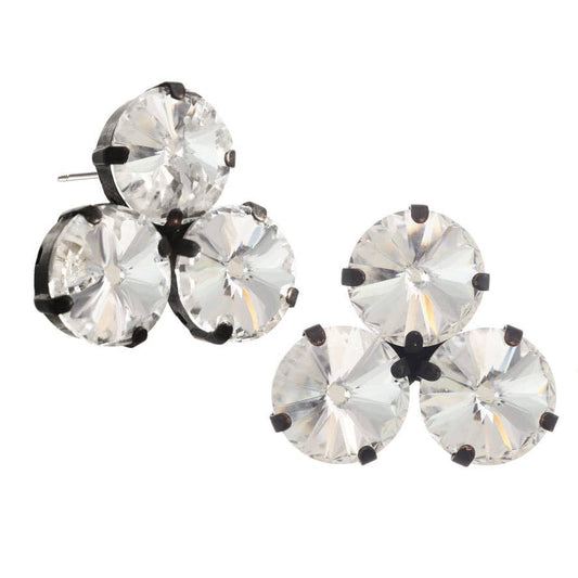 Reya Earrings in Smutt