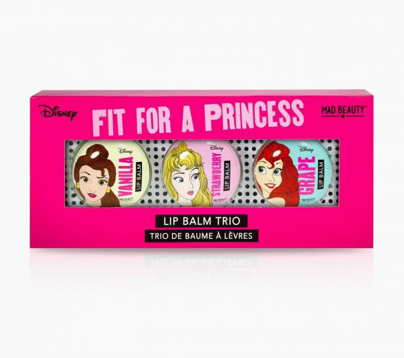 Mad Beauty Disney Princess Lip Balm Trio