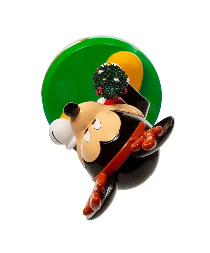 6"MICKEY W/TREE NUTCRACKER