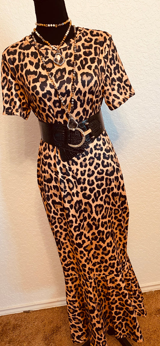 Wild Leopard Dress