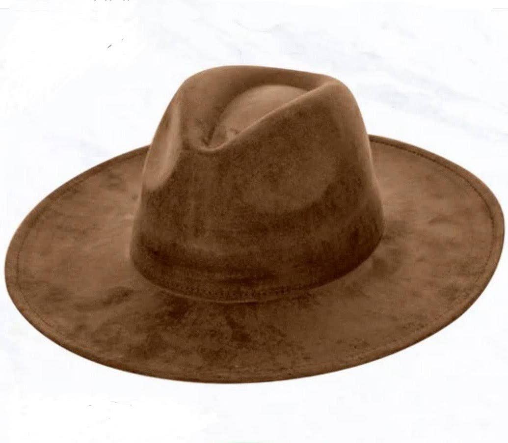 Marabou Blue Spotted Feather & Turq Slab Hat Band + Hat