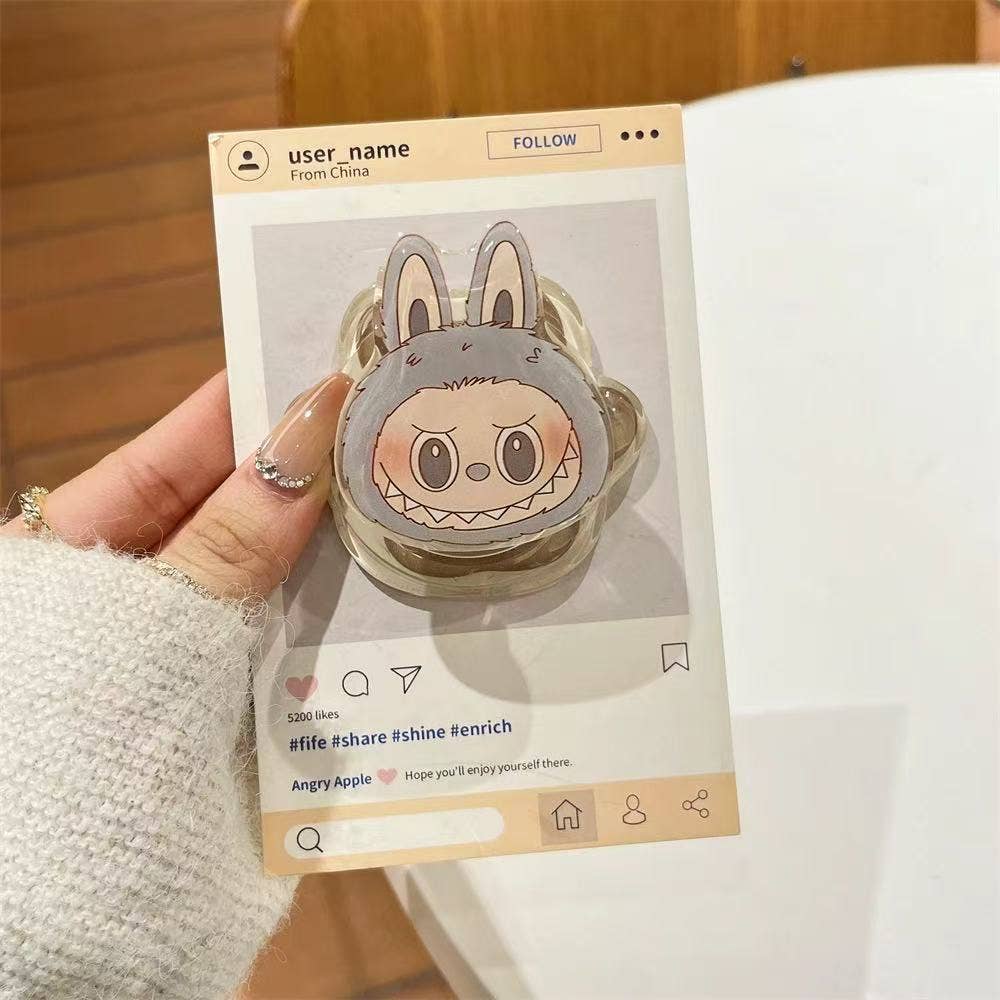 Cute Labubu Magnetic phone Holder Grip Phone Accessory