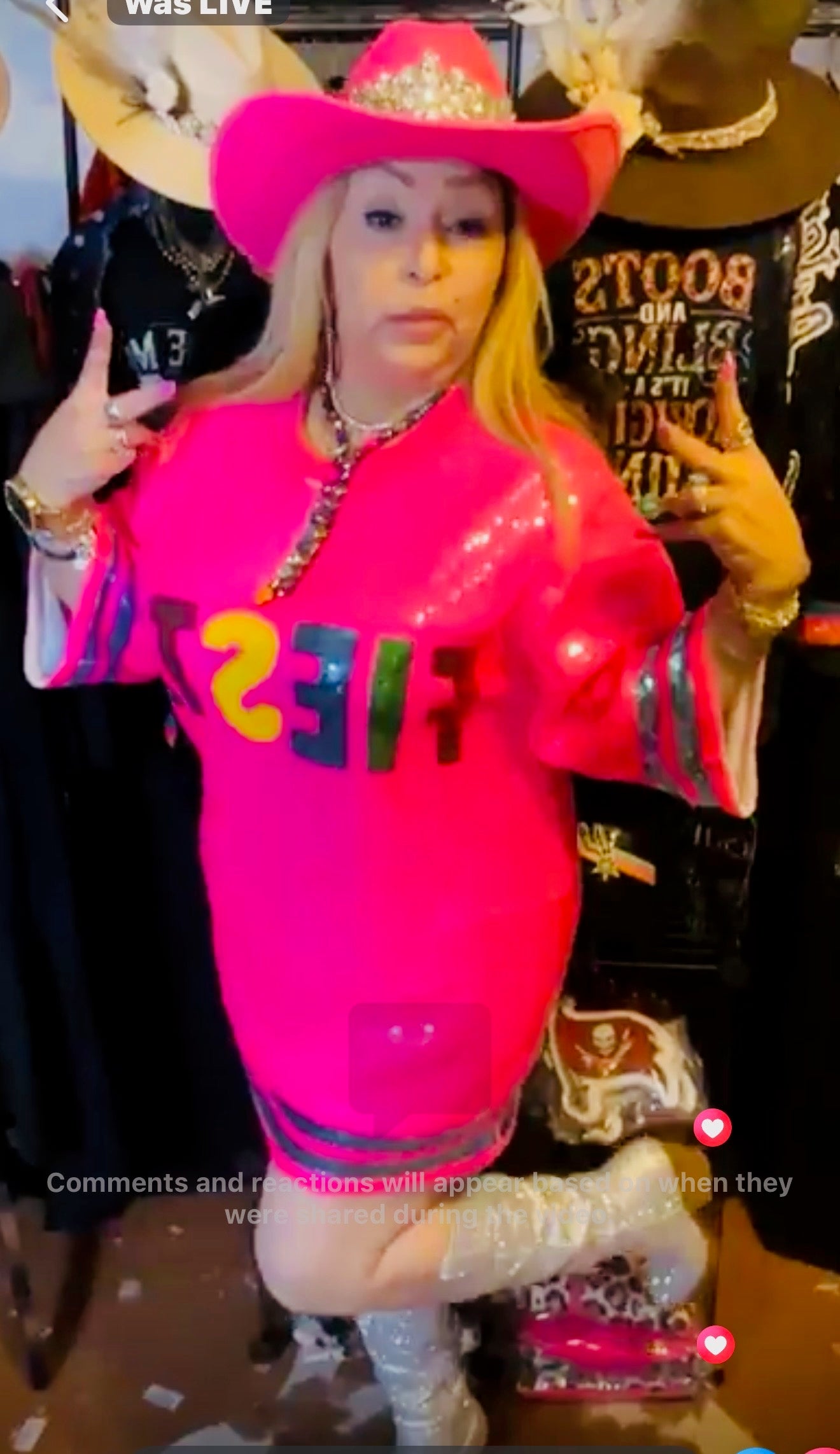 Custom Fiesta Sequin Dress (ONE SIZE SMALL/MEDIUM/LARGE FIT)