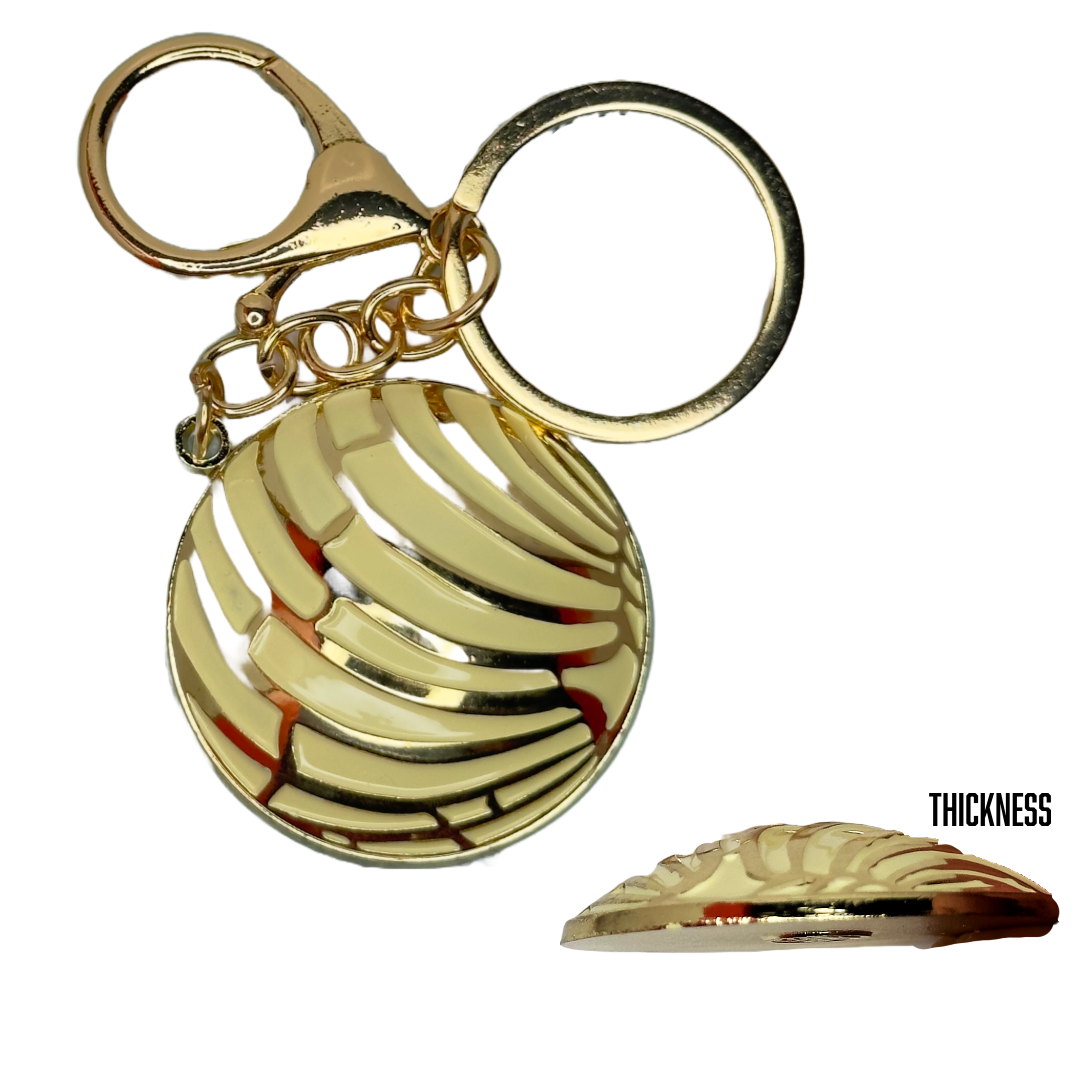 Pan Dulce Enamel Metal Key Chains