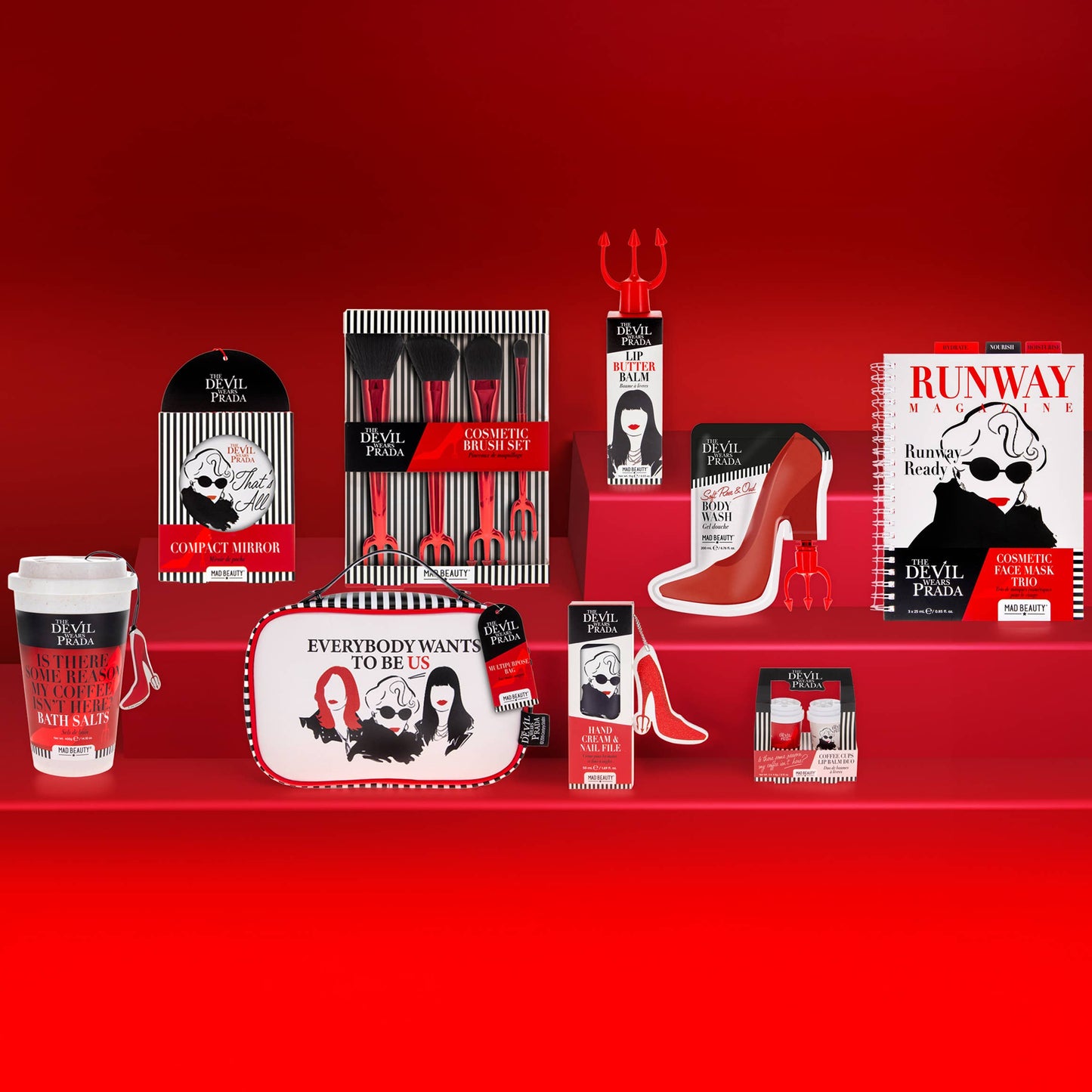 Devil Wears Prada Cosmetic Brush set